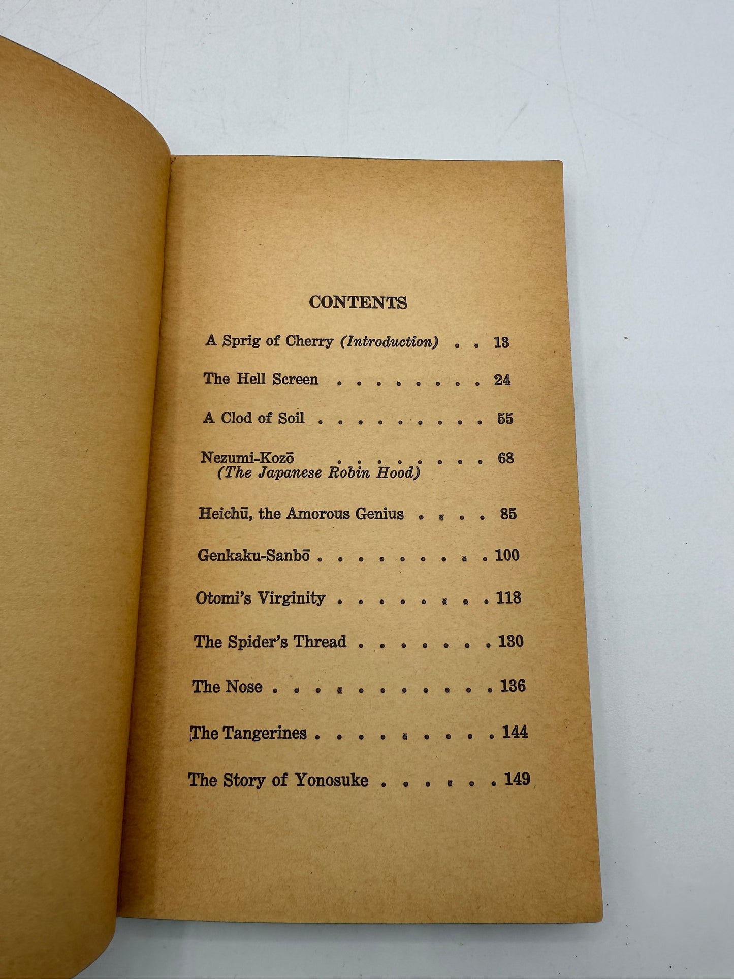 Japanese Short Stories, 1961