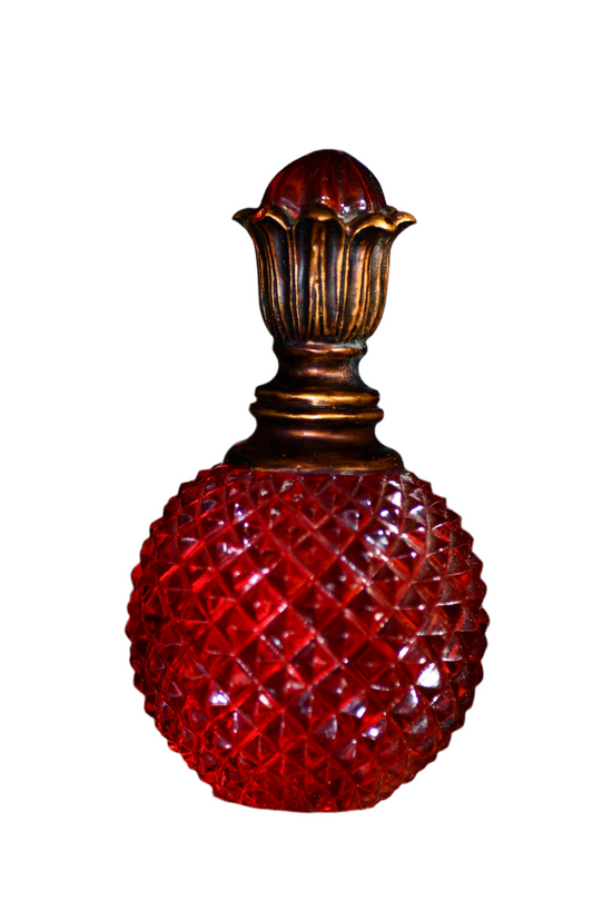 Vintage Perfume Bottle Paper Weight, 5.25"