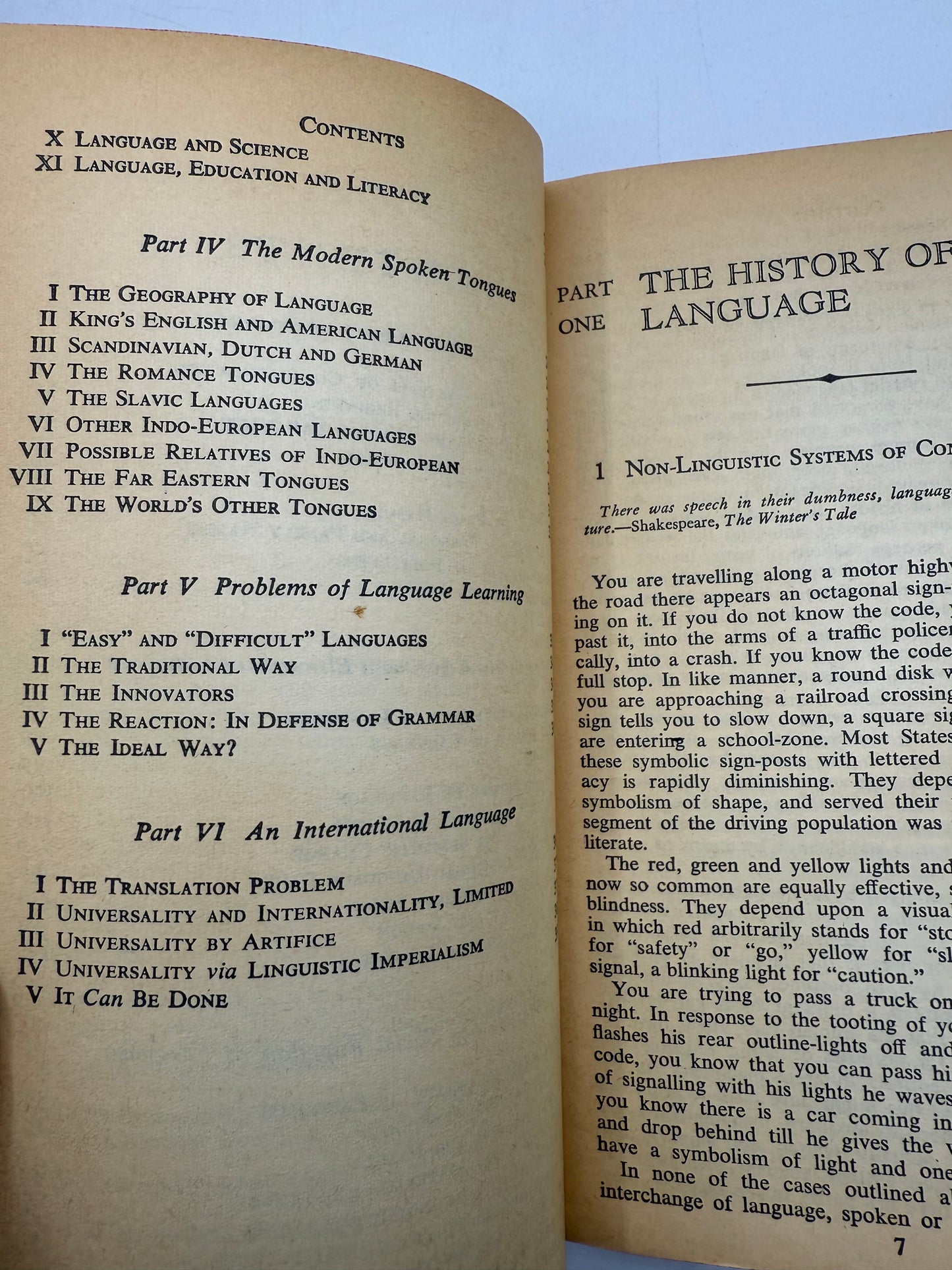 The Story of Language, 1960