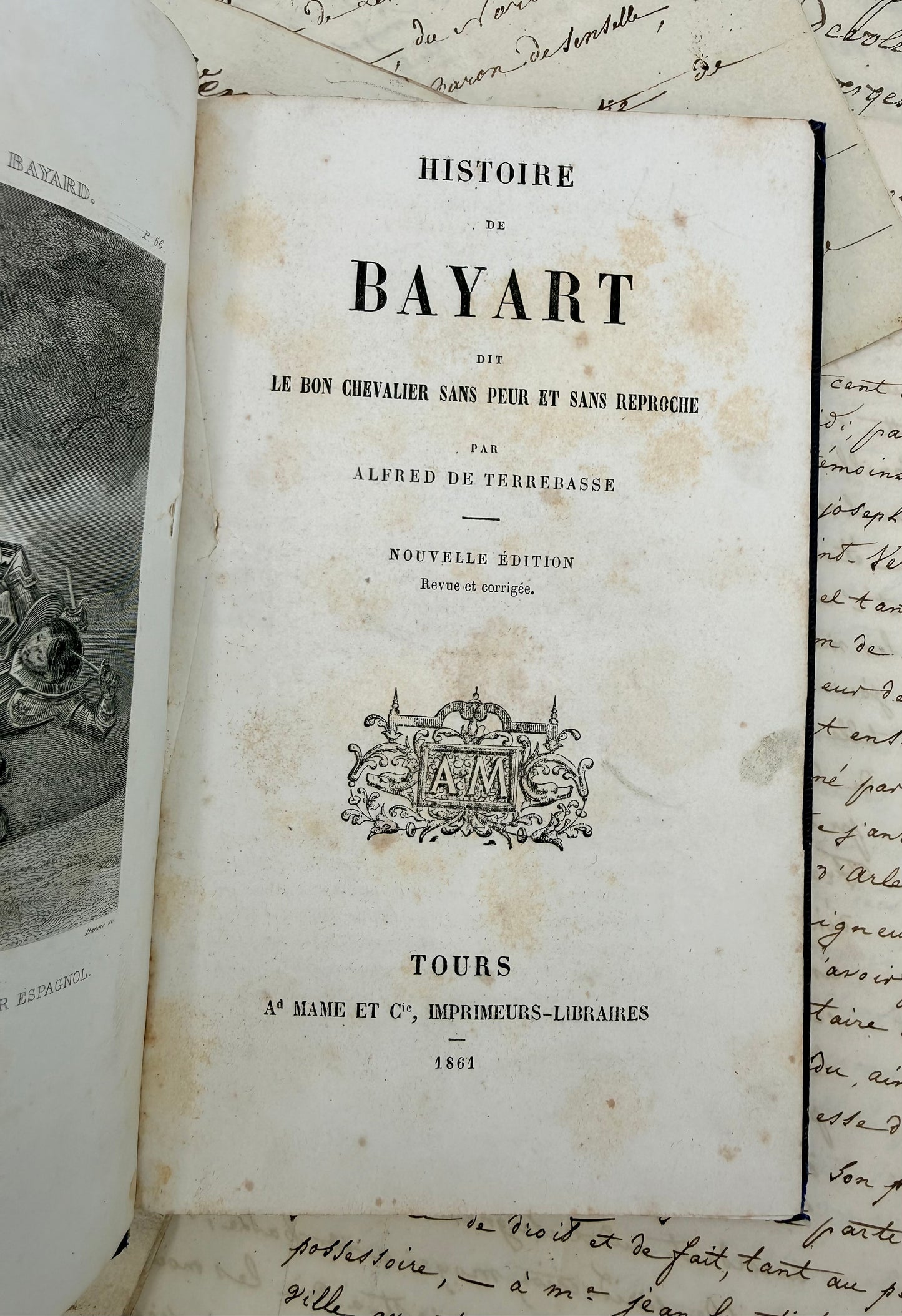 Histoire de Bayart, French