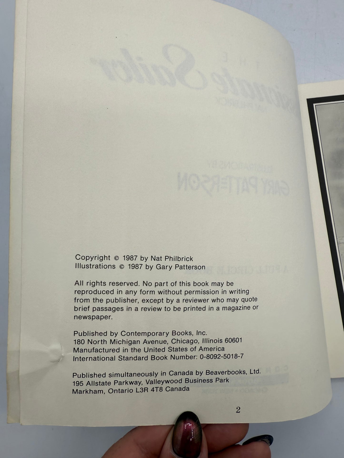 The Passionate Sailor, 1987