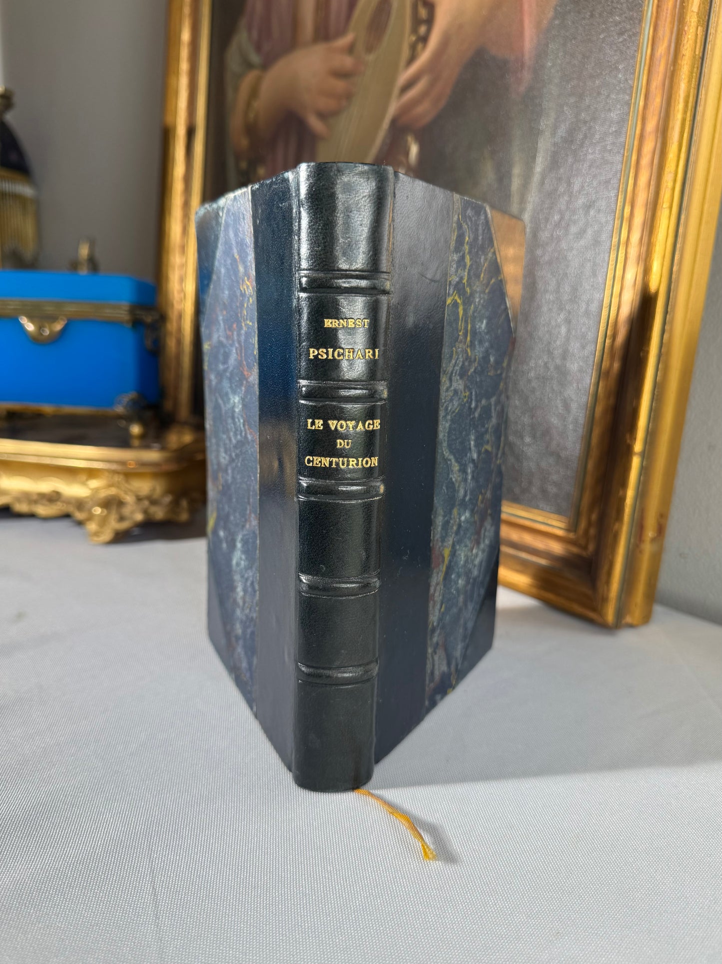 The Centurion’s Journey, 1945, French Dark Leather Book