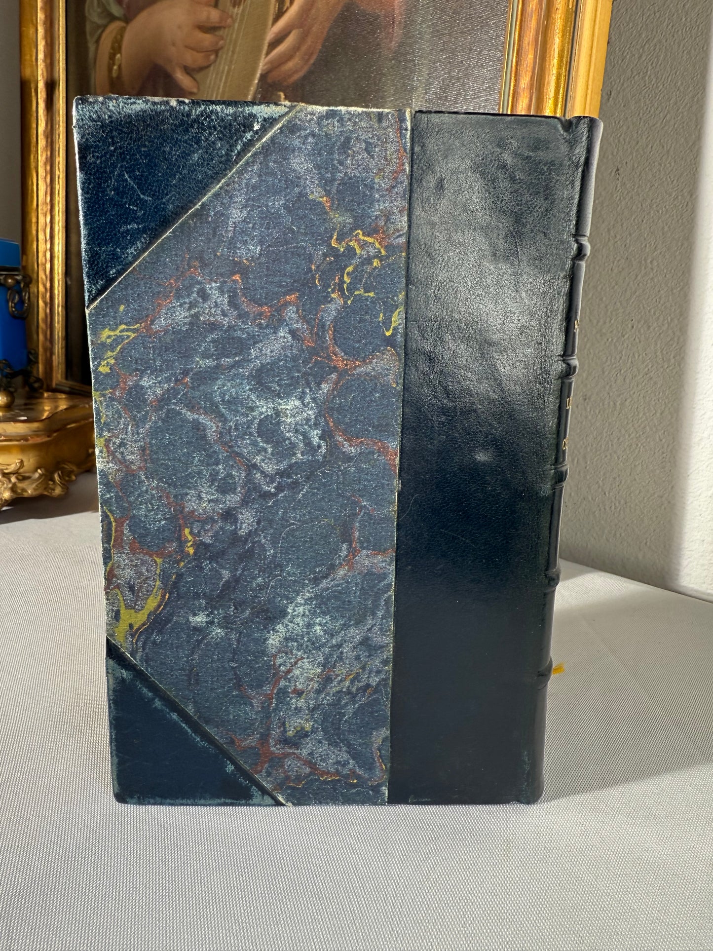 The Centurion’s Journey, 1945, French Dark Leather Book