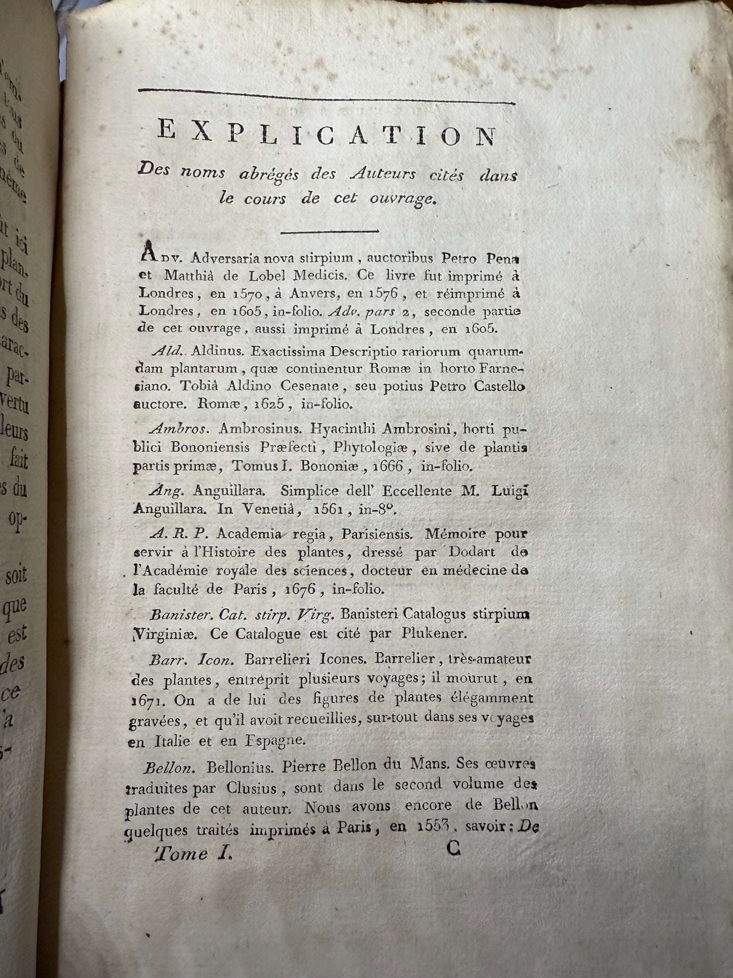 Elements of Botany, 1797, France