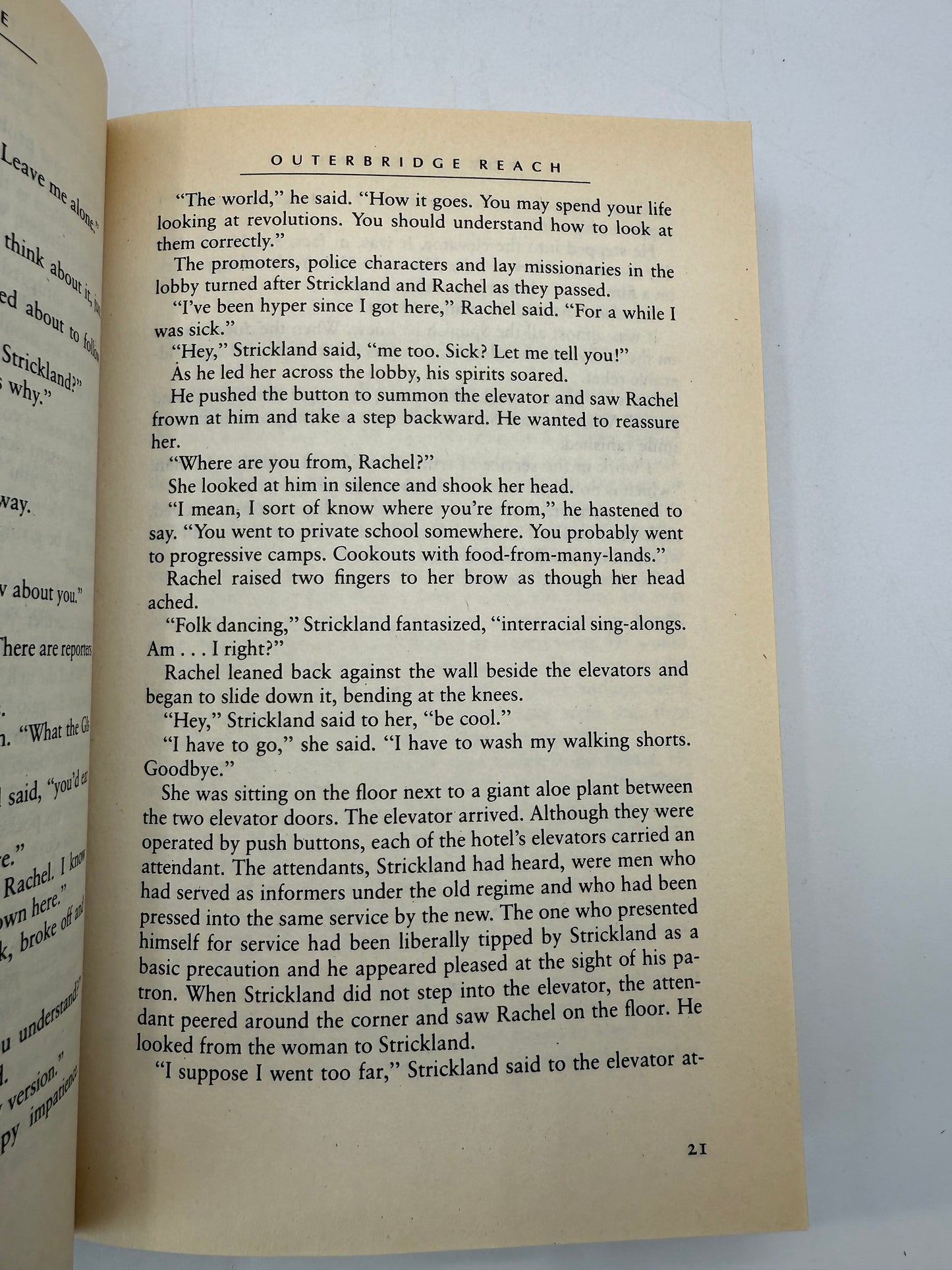 Outerbridge Reach by Robert Stone, 1993