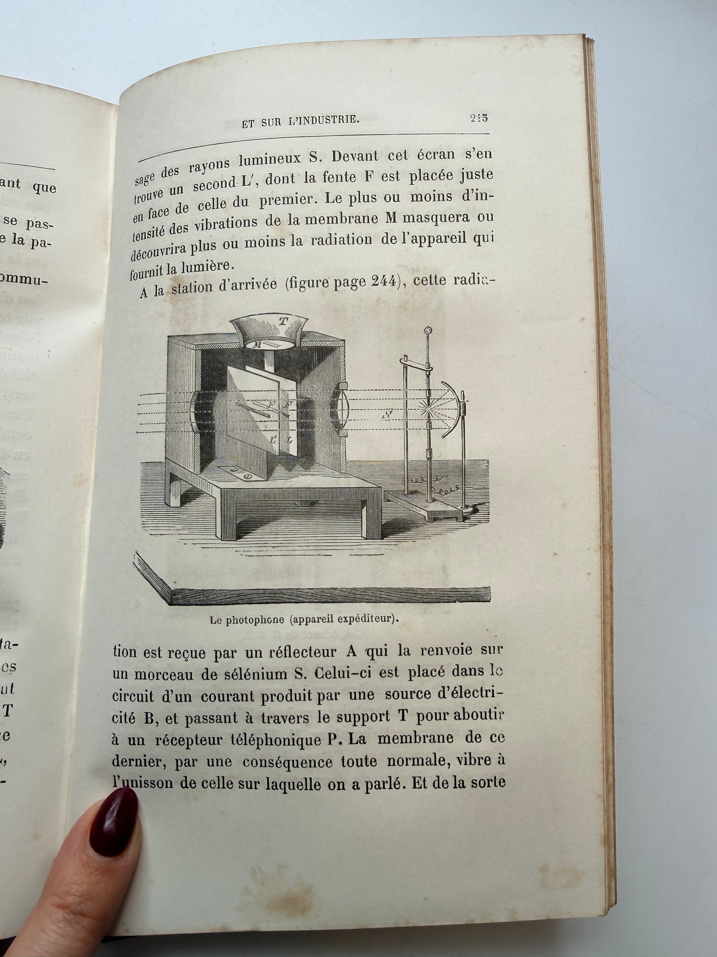 Discussions on Nature & Industry, French