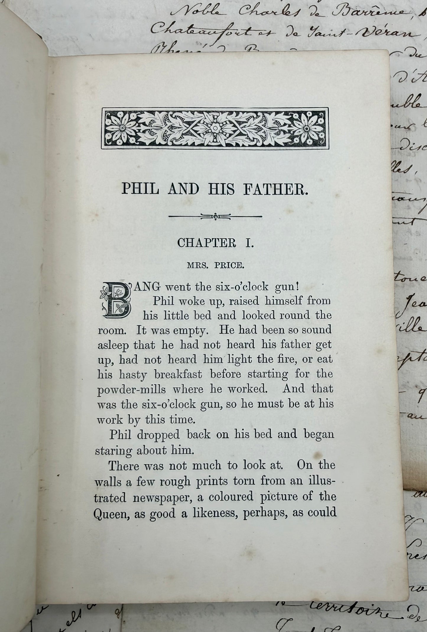 Phil and His Father by Ismay Thorn, 1900