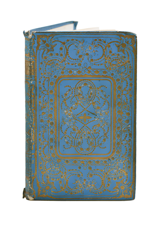 Lessons for Children, French Cartonnage Book