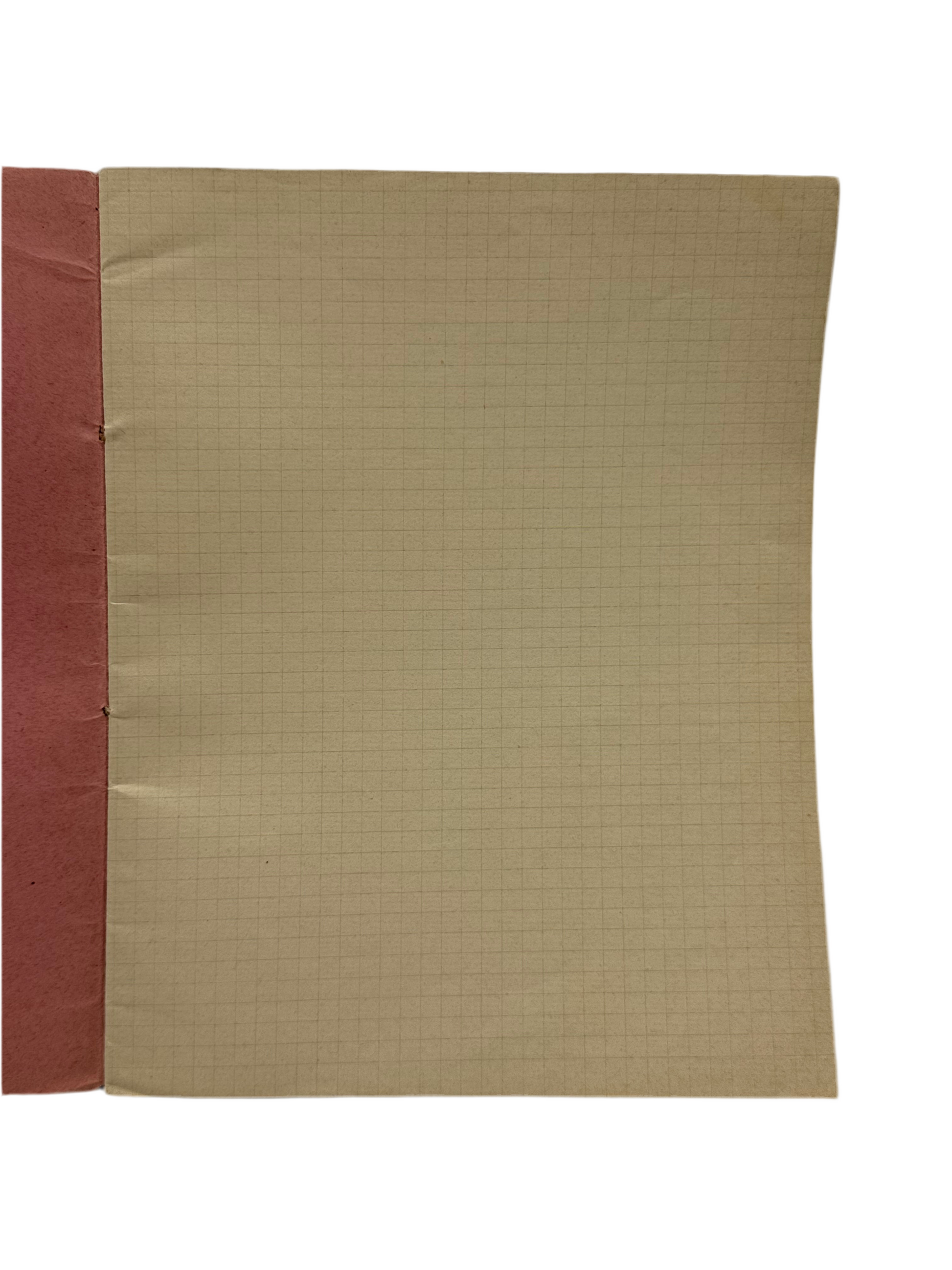 Beige fabric with a grid pattern on a white background