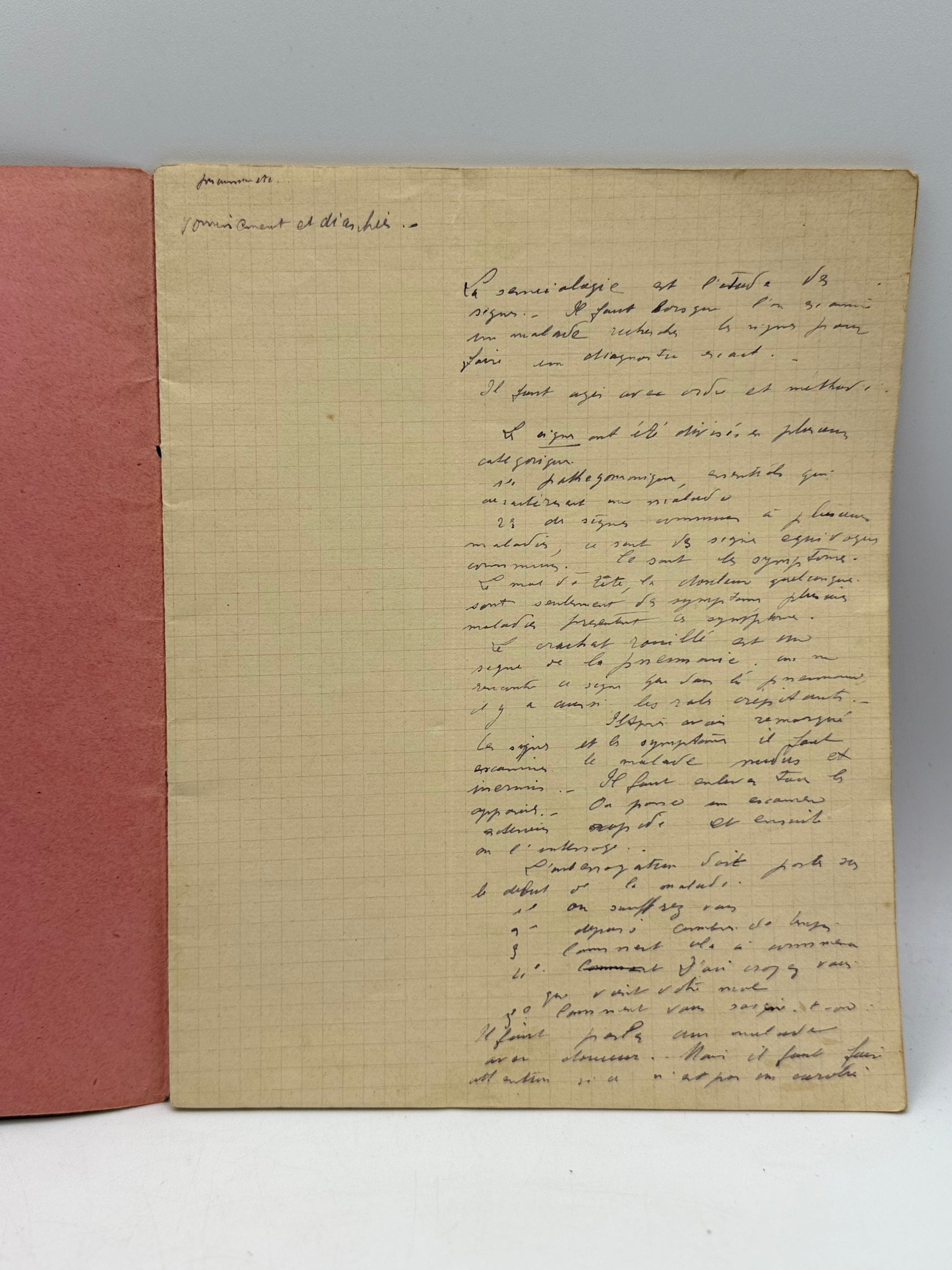Manuscript document on a plain background