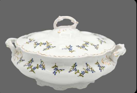 Johnson Brothers Floral Vegetable Serving Dish, 10"