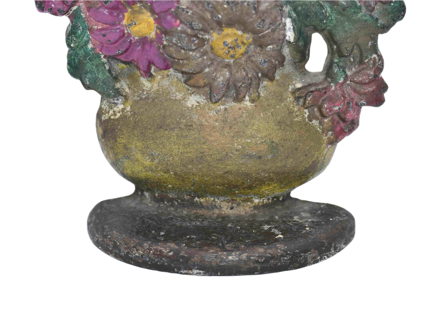 Hubley Style Flower Basket Doorstop