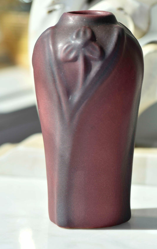 Van Briggle Mulberry Jewel Colored Vase