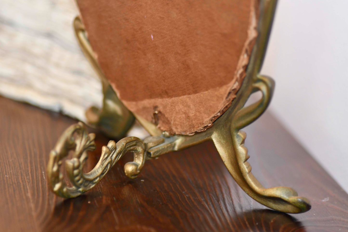 Gold Vintage Vanity Mirror